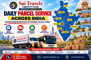 Sai Travels Logistics and Cargo daily parcel service across India